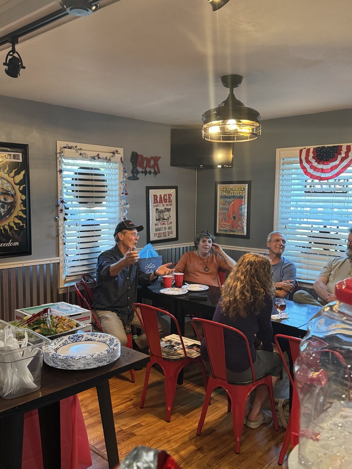 Private event at Taylors' Pizza House
